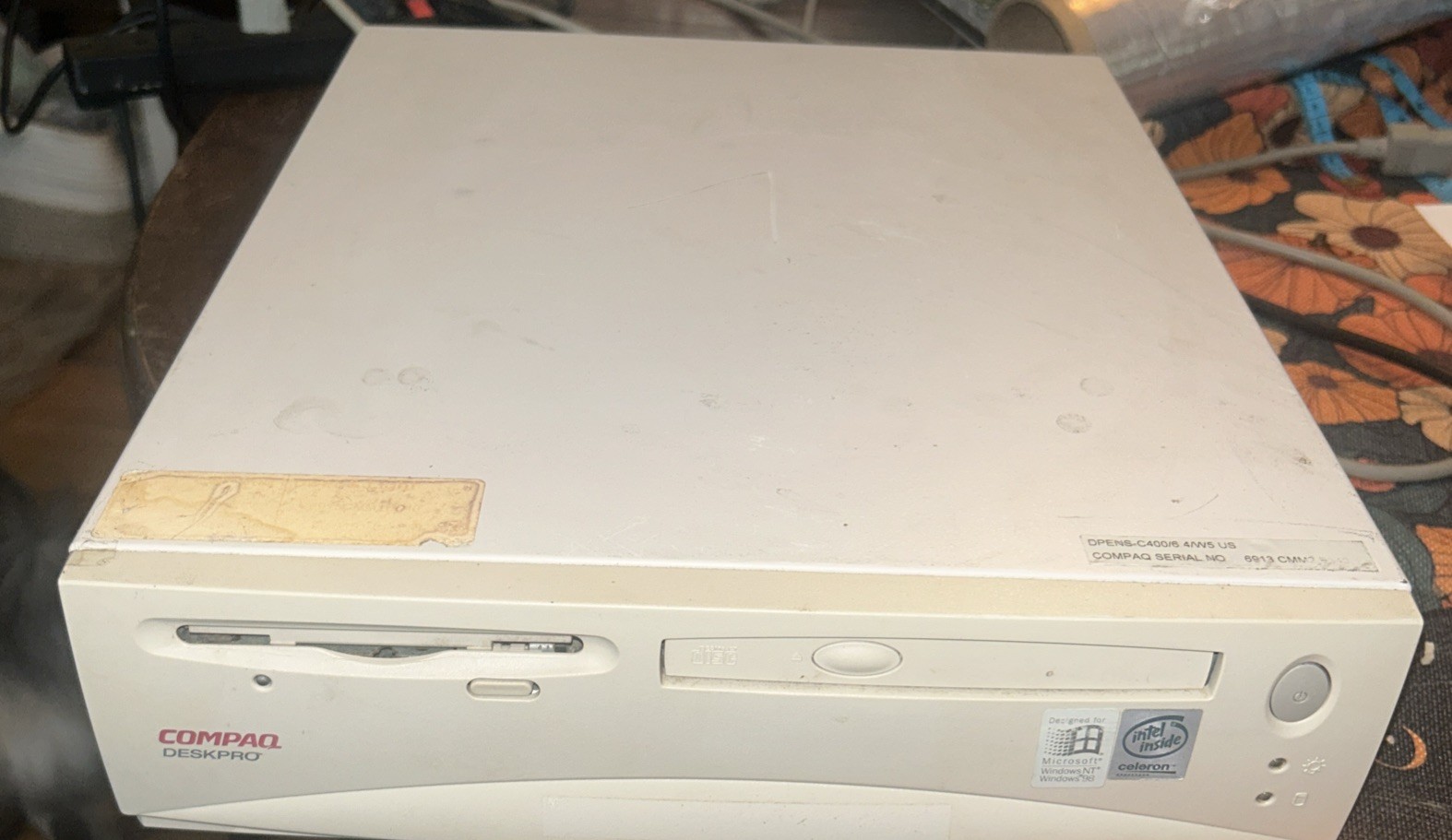Retro Desktop - Compaq Deskpro EN Series SFF? Powers On With Beep Codes