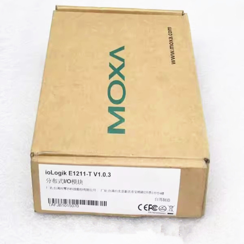 1pcs New MOXA ioLogik E1211-T Module Remote Ethernet distributed I/O  Module
