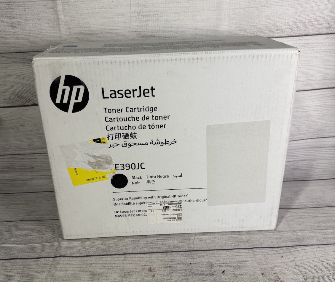 HP CE390JC BLACK  Print Cartridge HP 90X High Yield Factory SEALED BOX