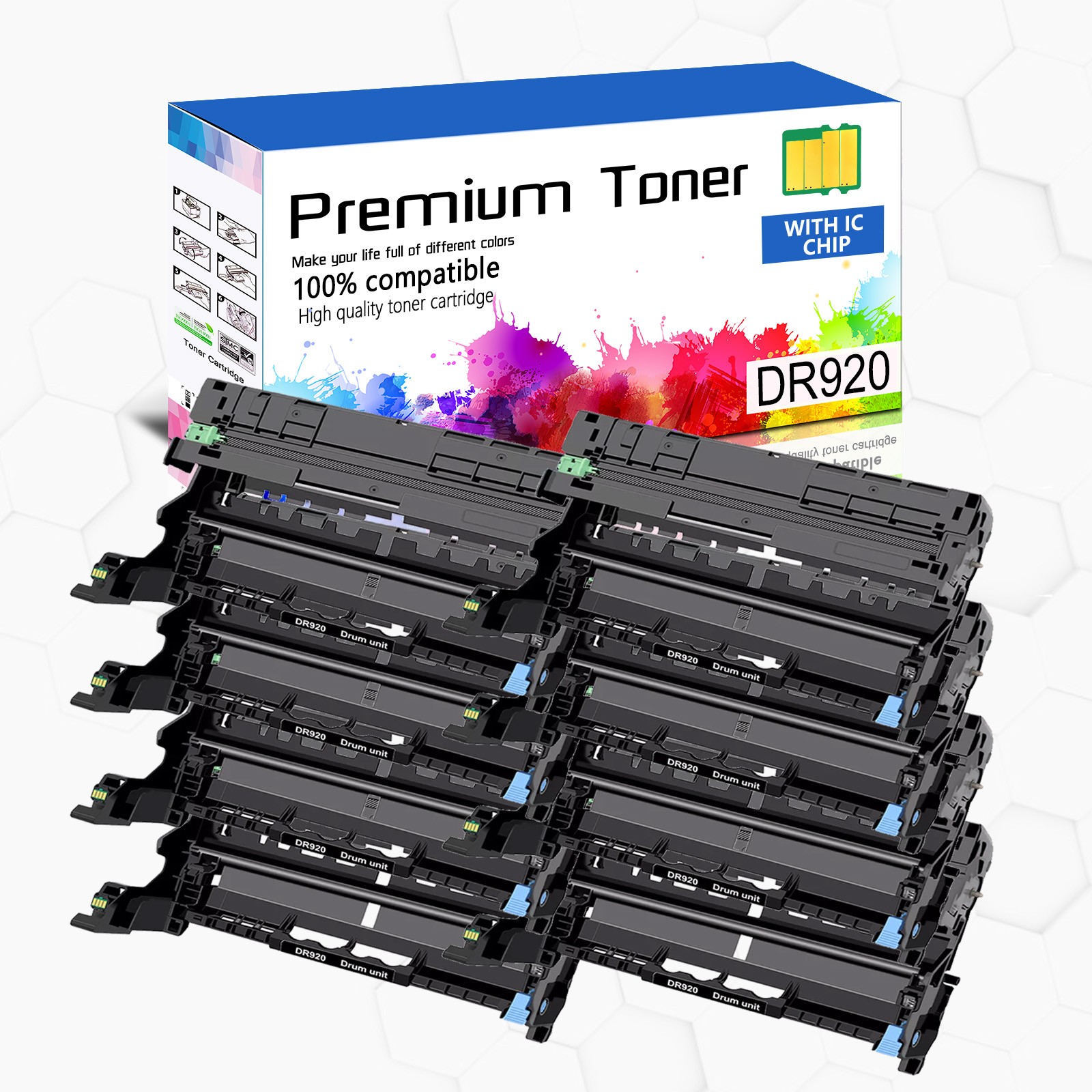 8PK DR920 Drum Unit Compatible for Brother TN920 HL-L6210DW HL-EX415DW