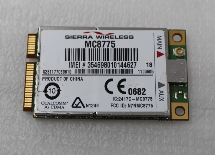 New Sierra Wireless MC8775 HSDPA 3G WWAN Mini PCI-E Modem Card with SIM Slot OEM
