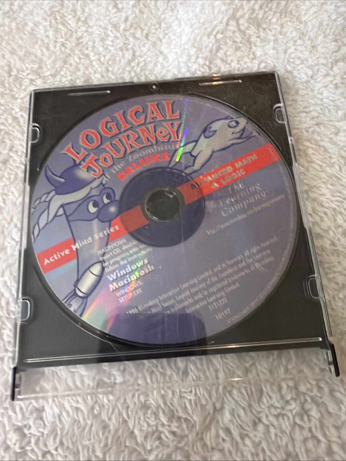 Logical Journey of the ZOOMBINIS Advanced Math & Logic PC Cd ROM VTG Active Mind