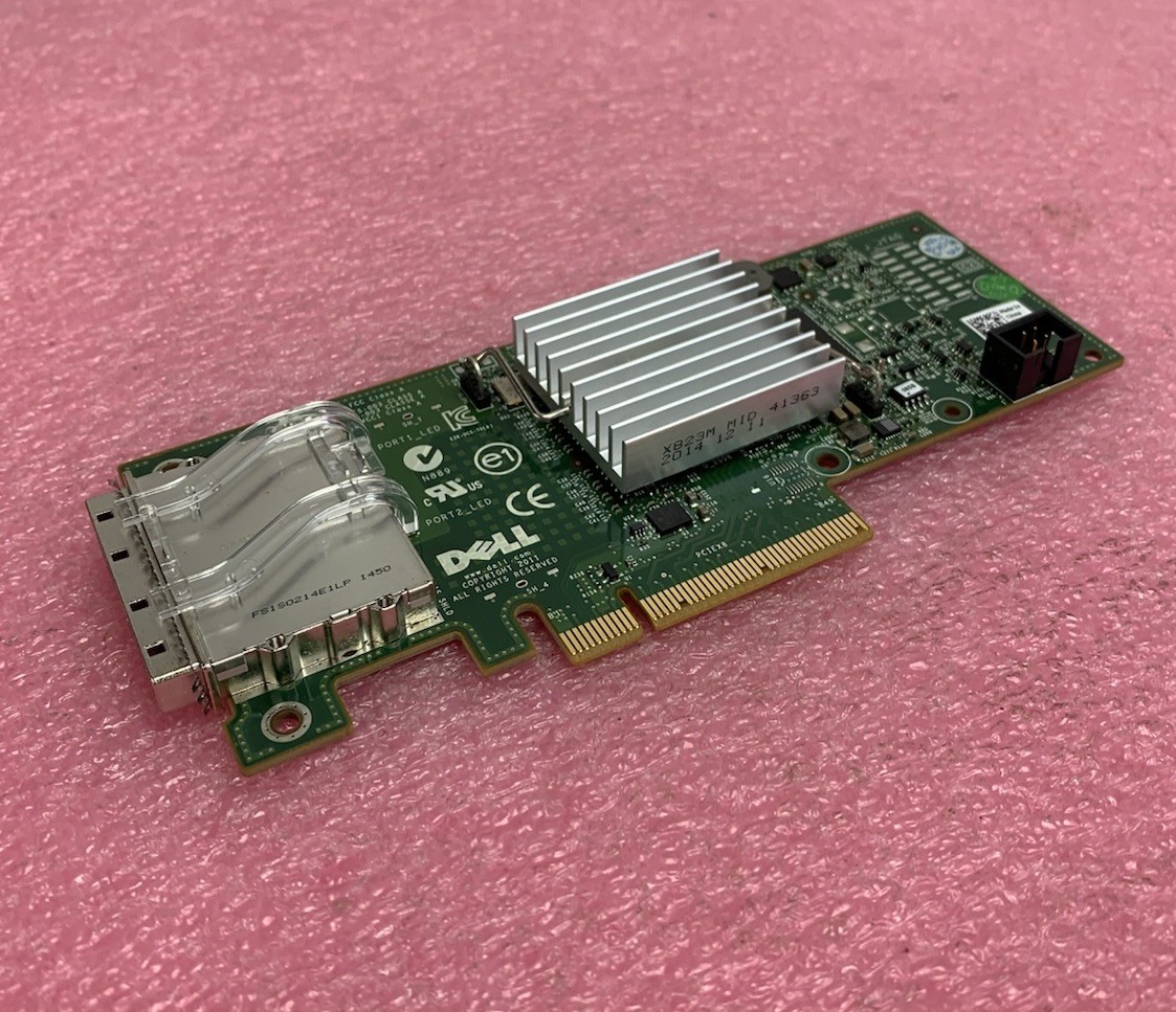 Dell UCS-70 Dual-Port 6 Gb/s PCIe x8 SAS Controller - Missing Bracket