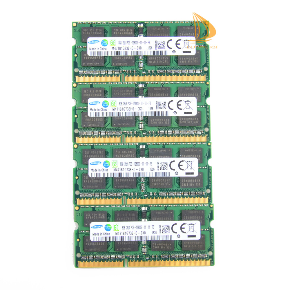 Samsung 32GB 4x 8GB 2RX8 DDR3 1600MHz PC3-12800S 204PIN CL11 SODIMM RAM Memory $