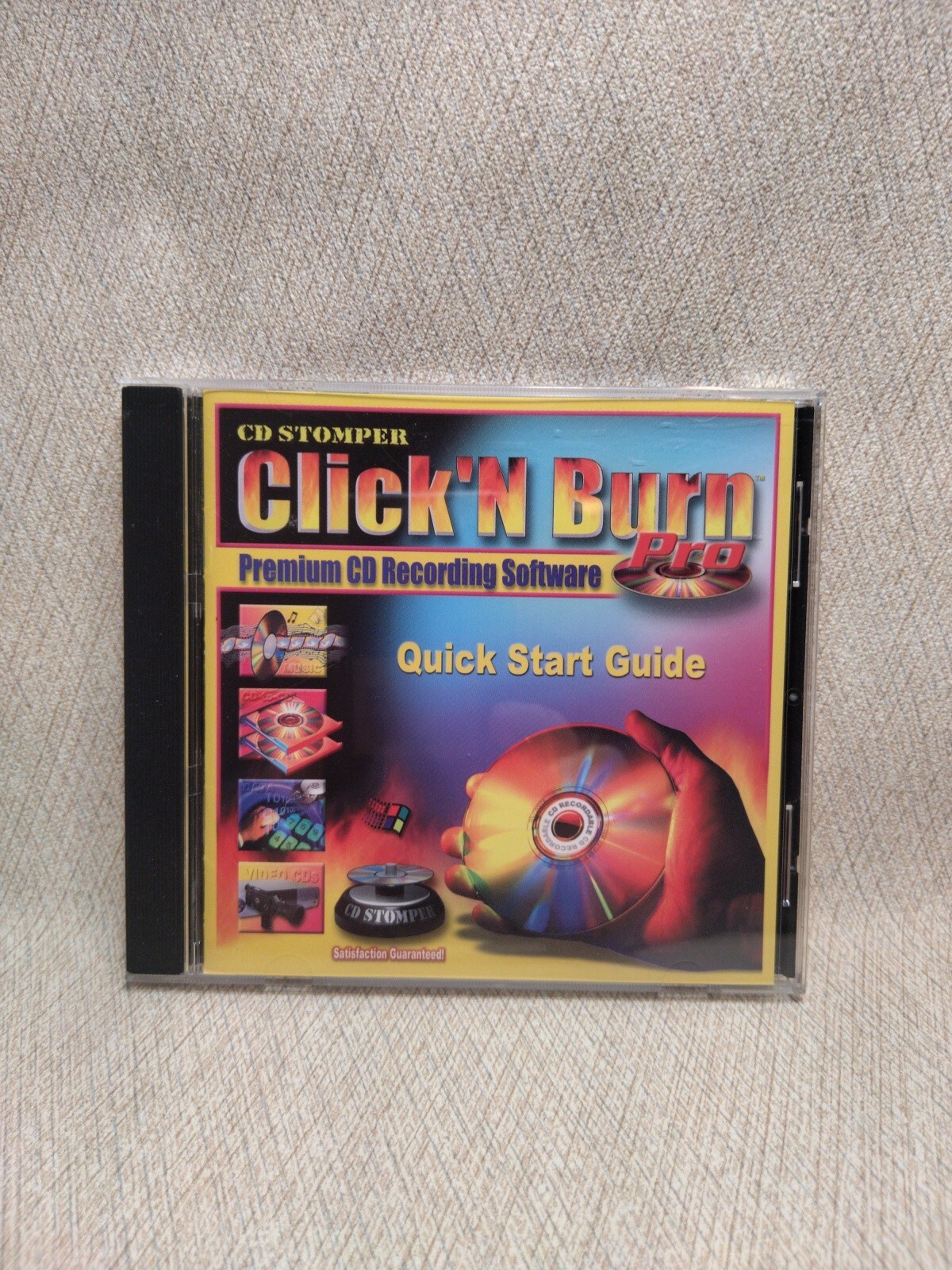 CD STOMPER CLICK 'N BURN PRO Premium CD Recording Software 