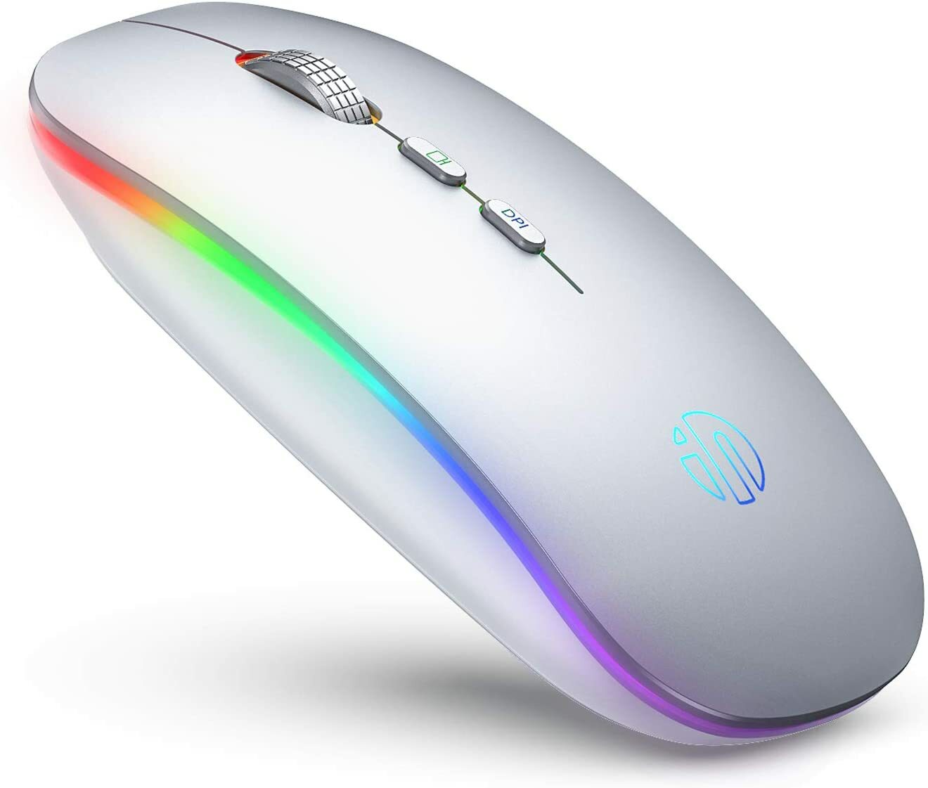 INPHIC Rechargeable Wireless Mouse home button slim Silent 2.4G 1600 DPI M1L B01