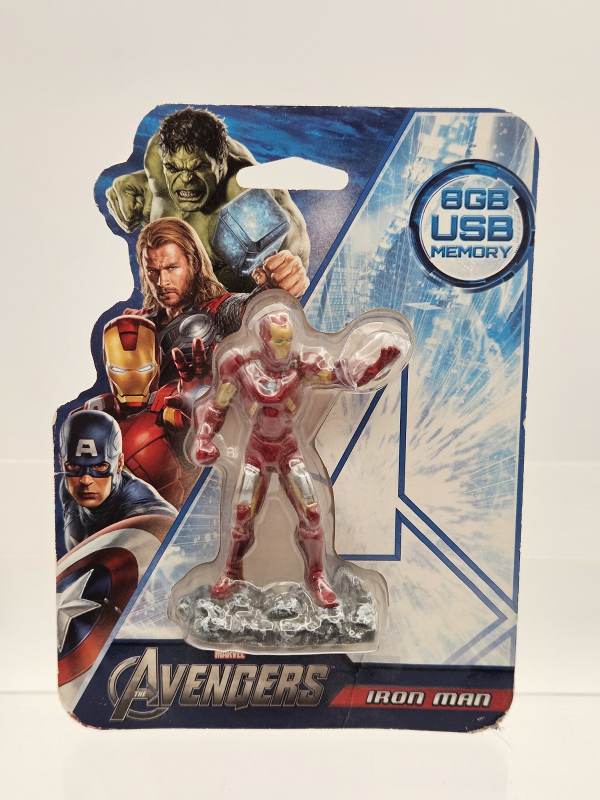 2012 Dane-Elec Marvel Avengers IRON MAN 8GB USB Memory Drive BRAND NEW