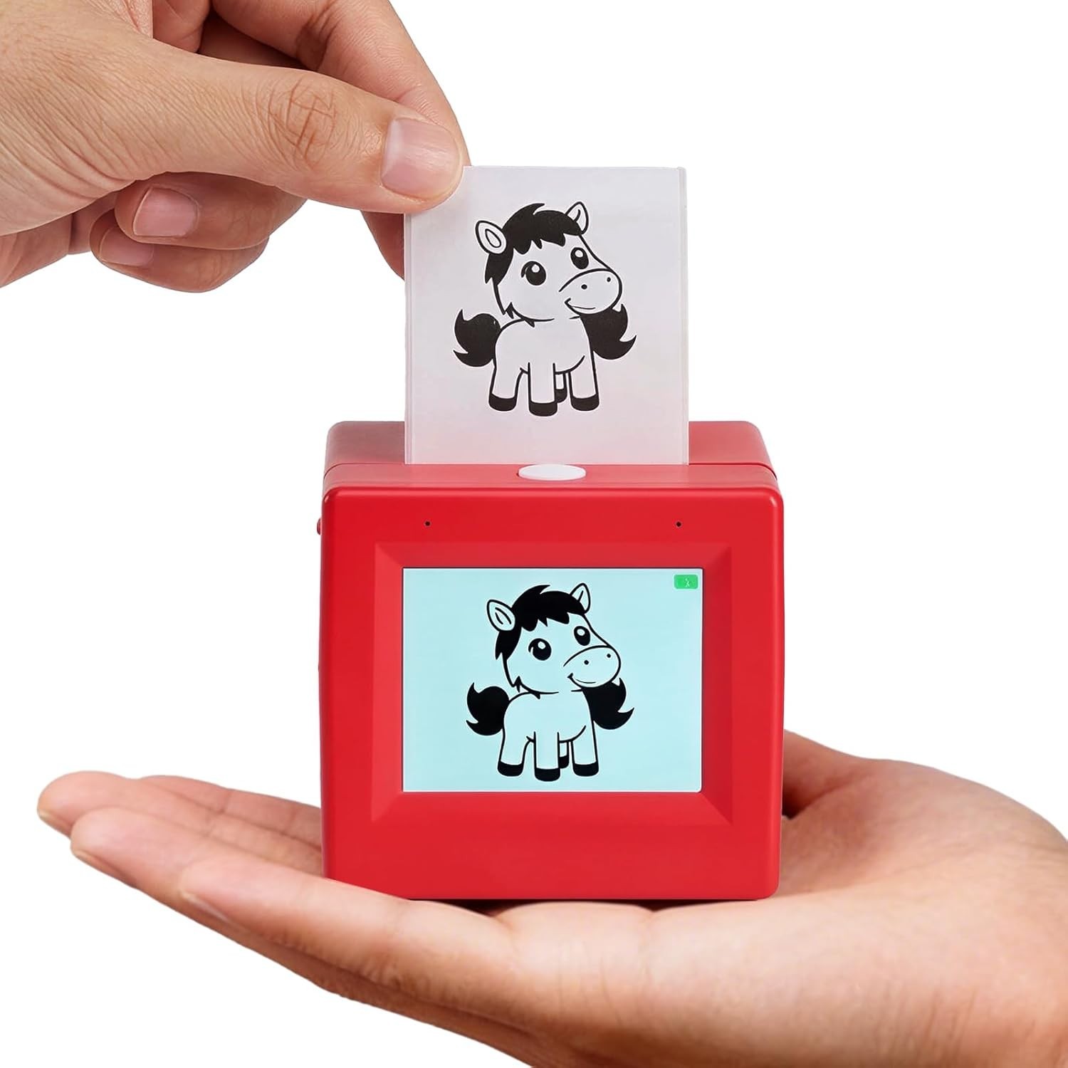 Smart AI Voice Sticker Printer Box, Magic Thermal Sticker Maker with Display,...