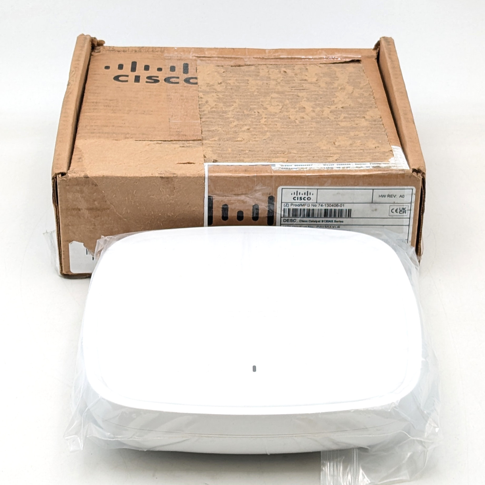 Cisco Catalyst 9130AX Series Wi-Fi 6 Wireless Access Point (C9130AXI-B) White