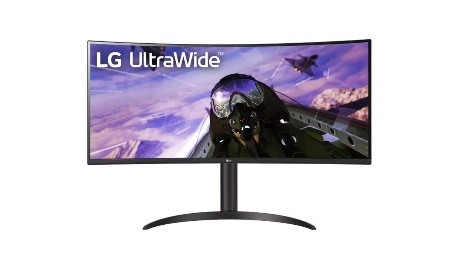 LG 34BP65C-B 34" Class UWQHD Curved Screen LED Monitor, Black