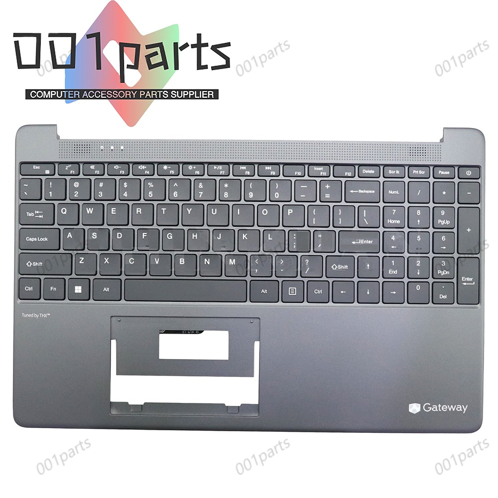 New Palmrest Keyboard for Gateway GWTN156-4 GWTN156-1 GWTN156-5 GWTN156-7 -BK GR