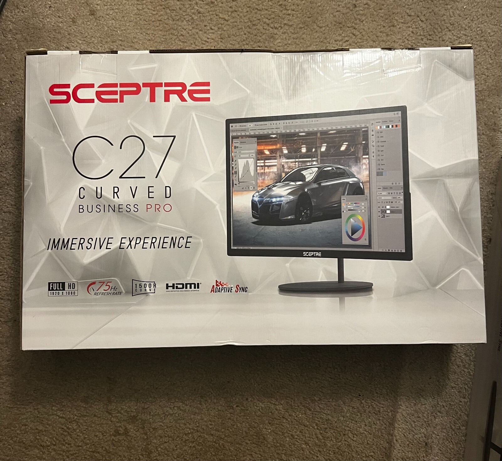 SCEPTRE C27 Curved Business Pro 