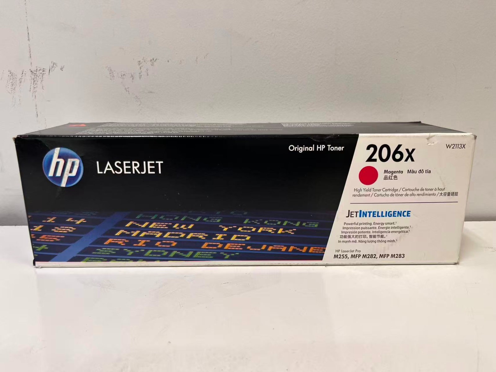 Genuine HP LaserJet 206X High Yield MAGENTA Toner Cartridge W2113X Brand New