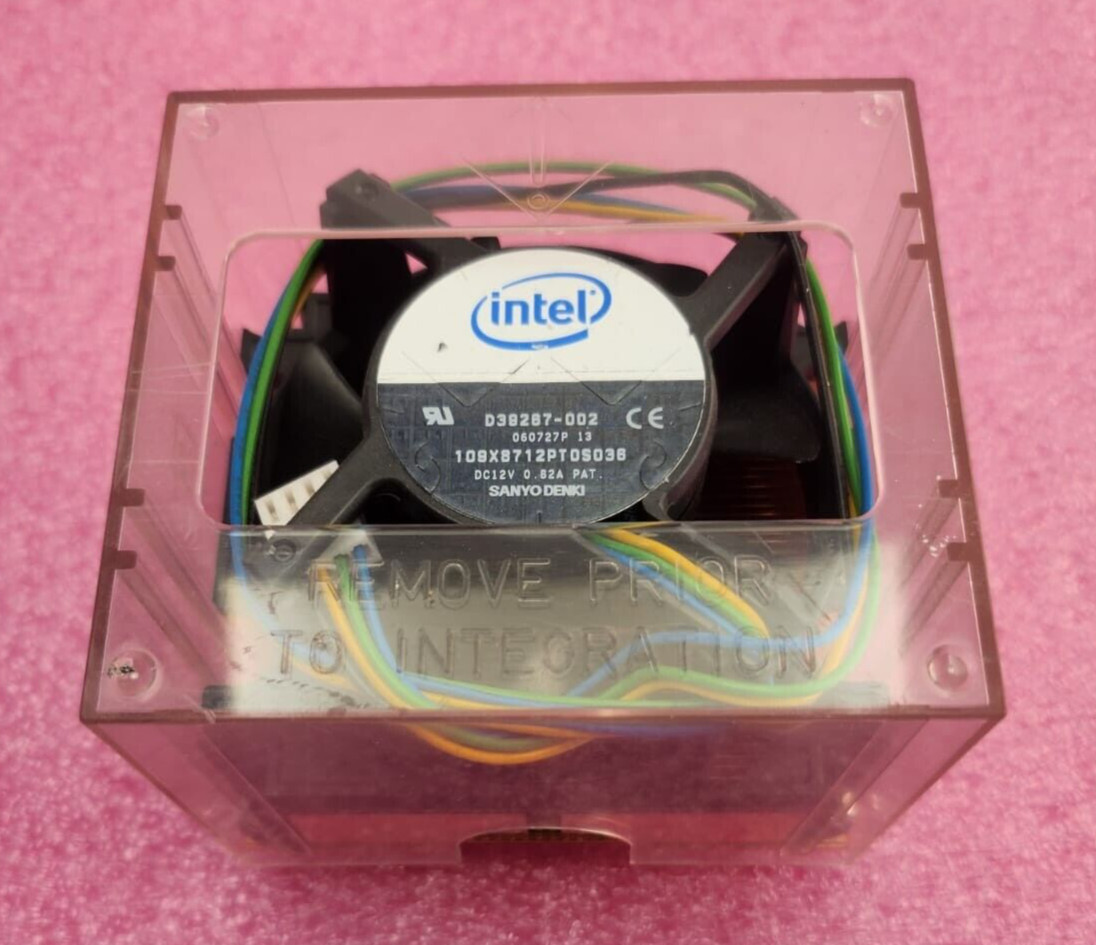 intel D39287-002 Copper Heatsink and Fan Socket