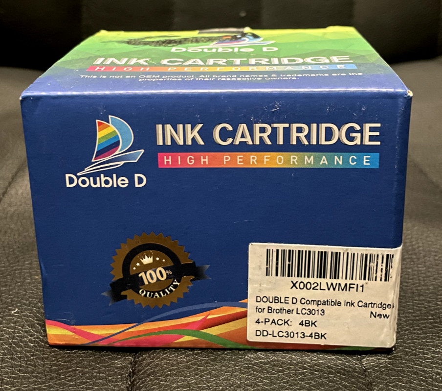 Double D Compatible Ink Cartridge 902XL 5-pack none used all parts, expired feb