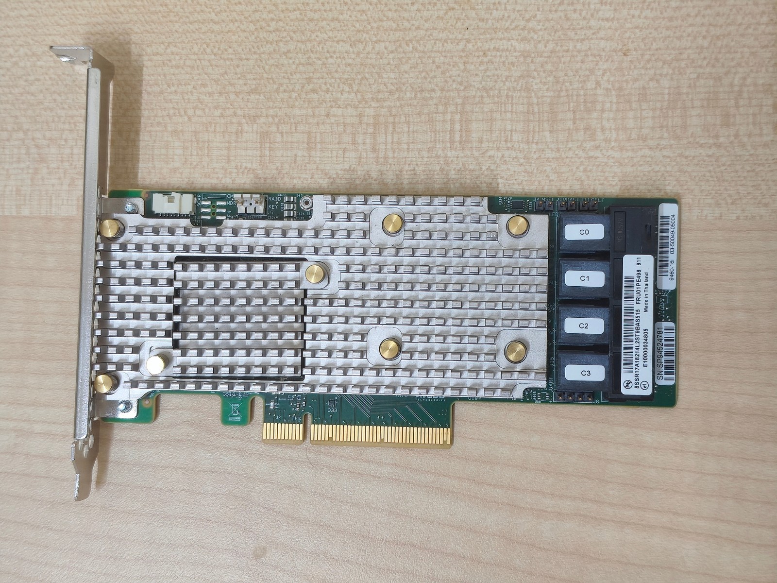9460-16i LENOVO R930-16I FRU 01KN508 SAS  12Gb/s PCIe RAID Controller with CVM05