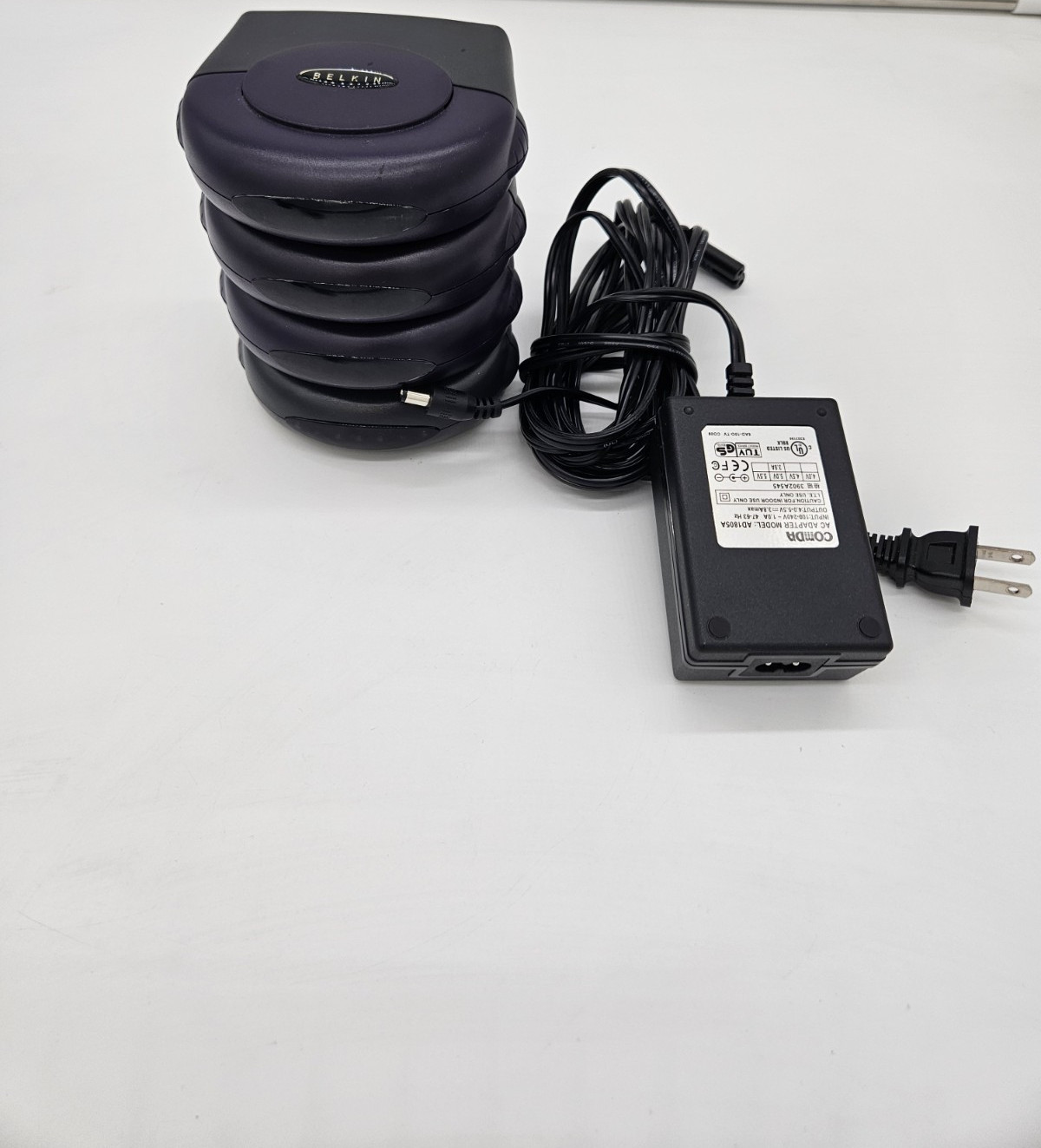 Vintage Belkin USB BusStation Hub F5U100 Windows 98 Mac G3 With/Cables