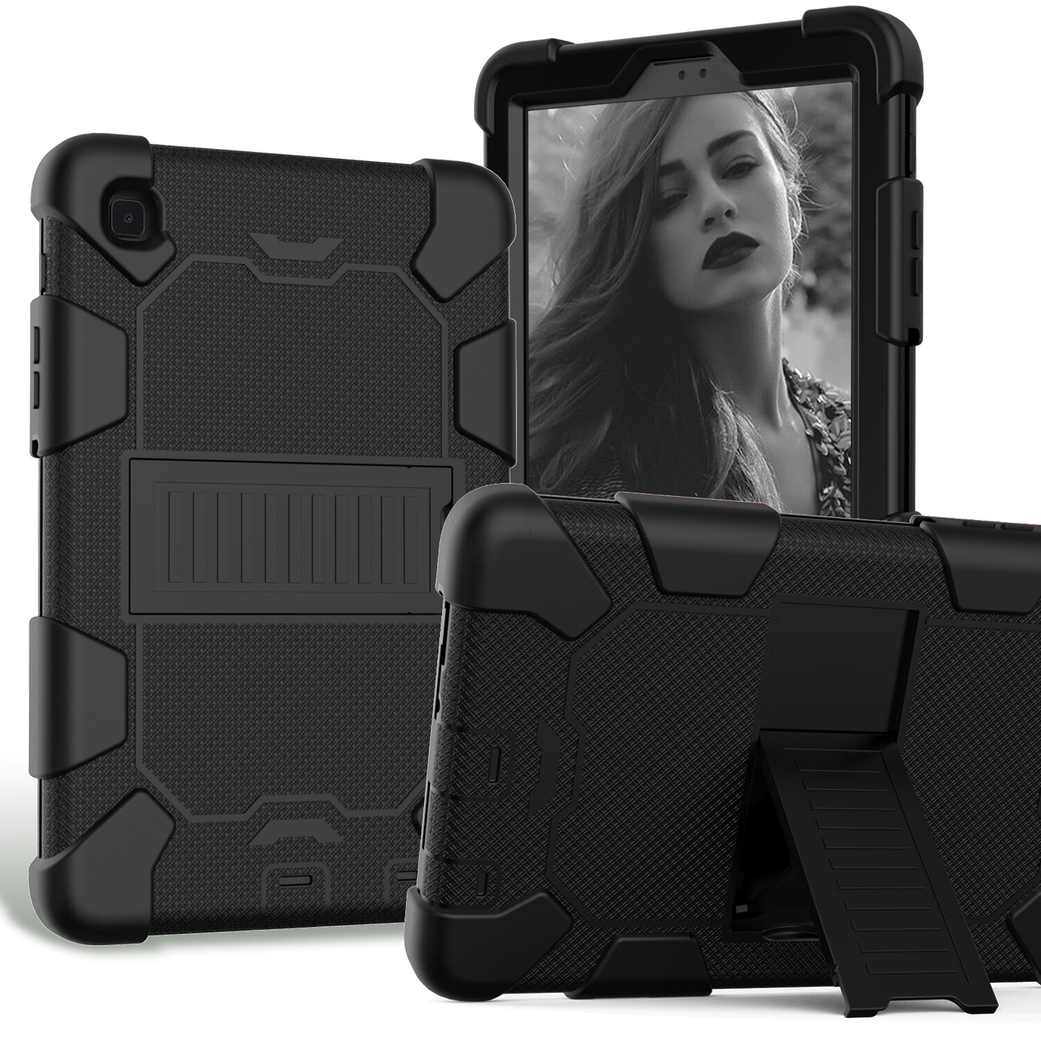 For Sam Galaxy Tab A7 Lite 8.7 Tablet Heavy Duty Stand Case SM-T220 T225 2021