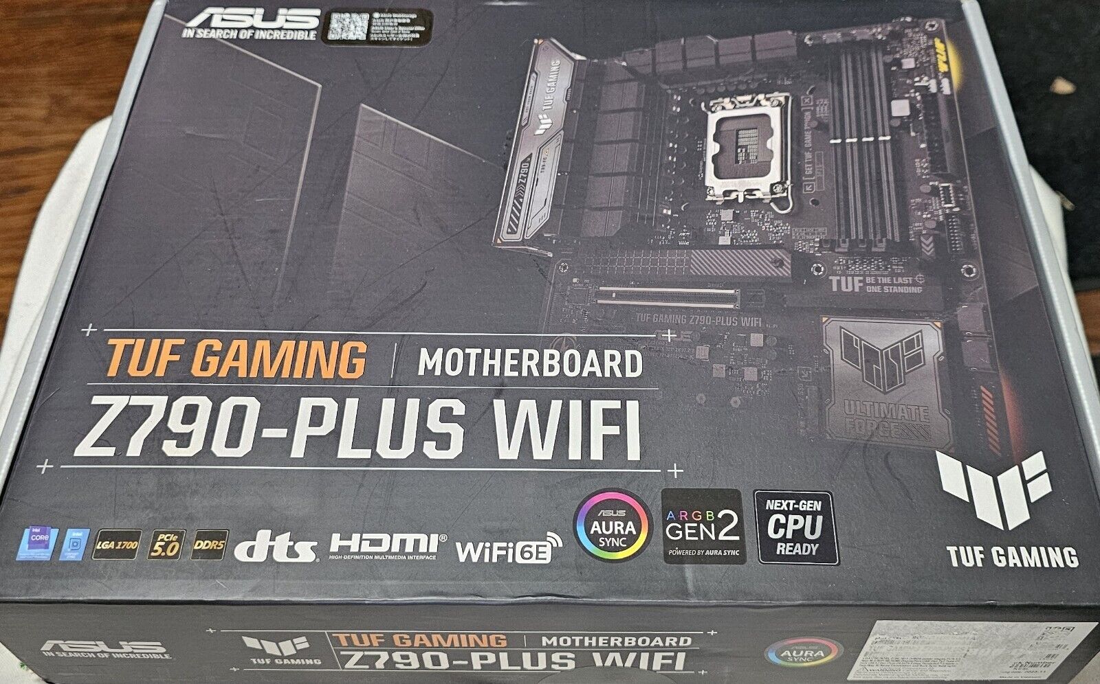 ASUS TUF Gaming Z790-PLUS WiFi D4 LGA 1700 ATX Intel Motherboard