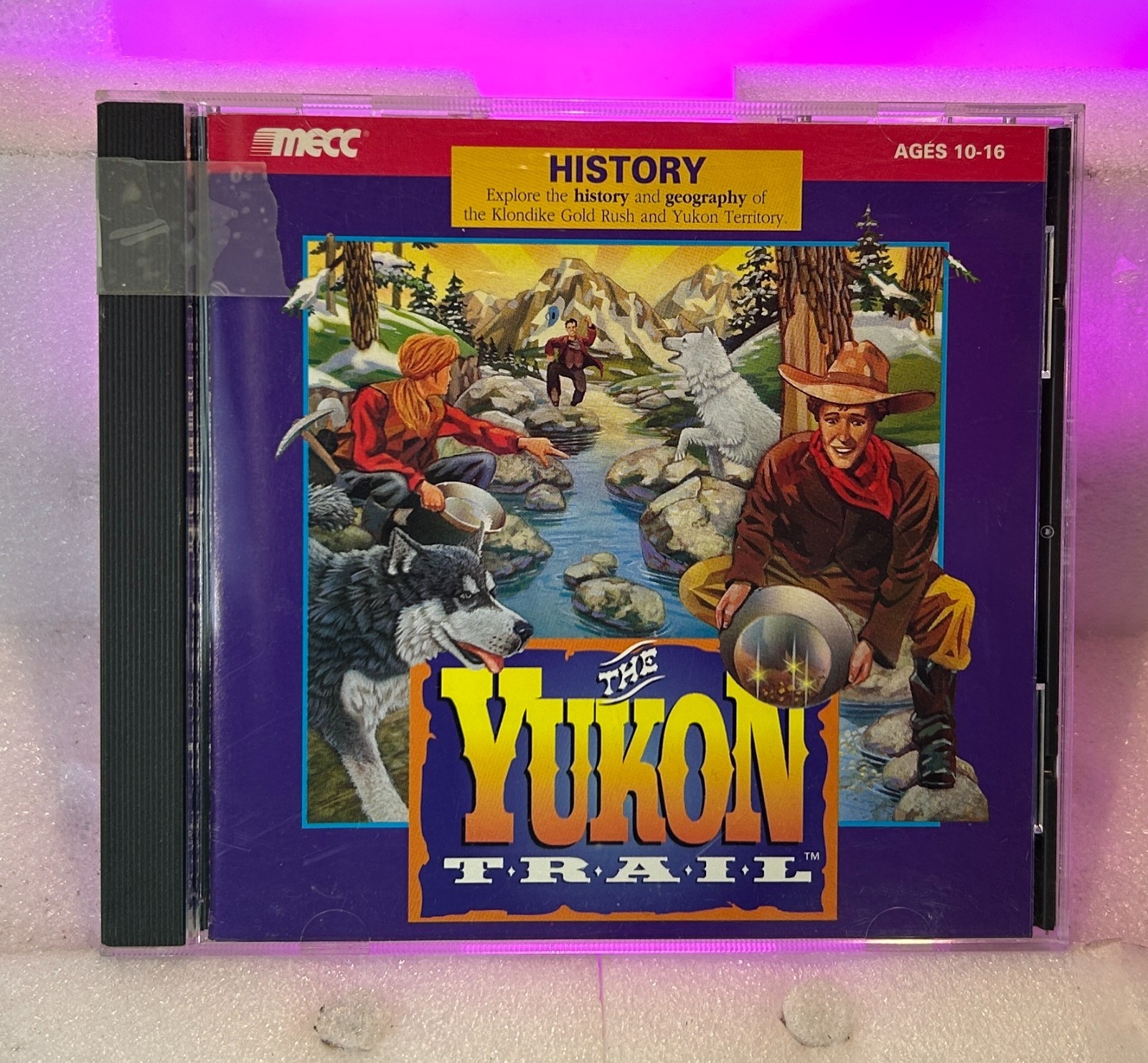 The Yukon Trail (PC CD-ROM, 1994, MECC) W/ Case, Tested