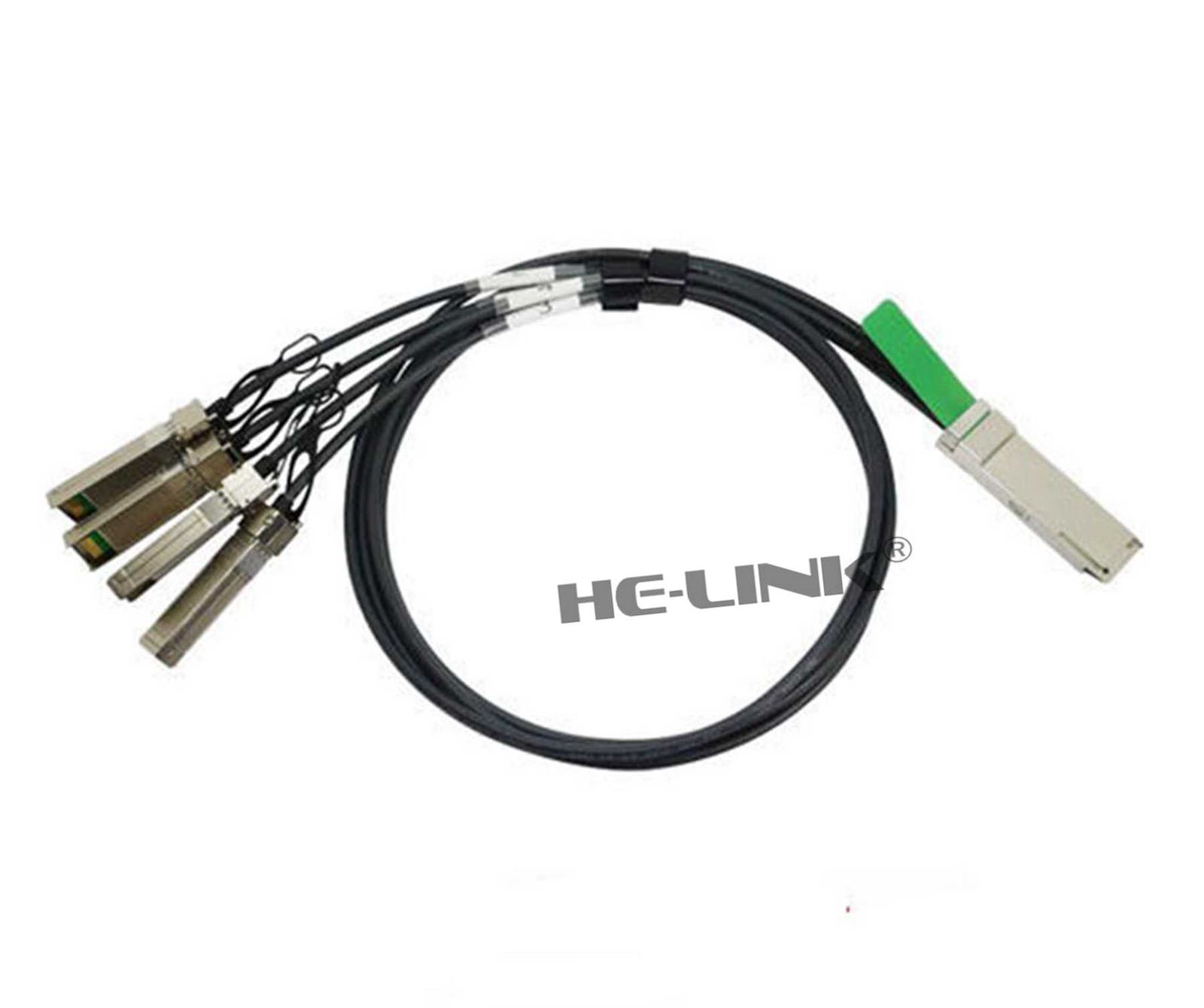 1m QSFP-4SFP10G-CU1M Cisco Compatible 40G QSFP+ to 4x10G SFP+ Cable
