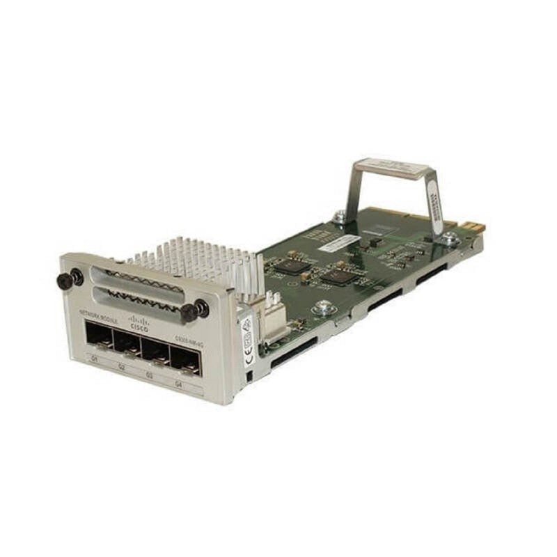 Cisco C9300-NM-4G Network Module • 4x 1G SFP • Catalyst 9300 • Tested 1 year WRT