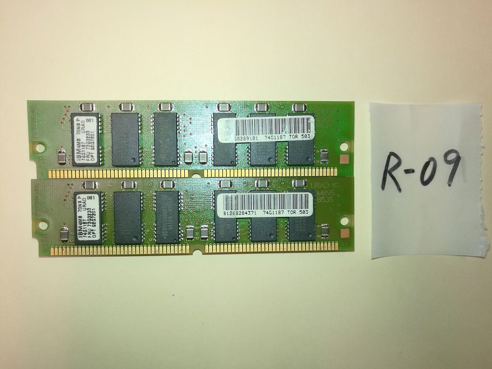 + 1x IBM 73G3233 4MB Memory Module 70ns SIMM RS6000 92G7201 (Qty avaiable)