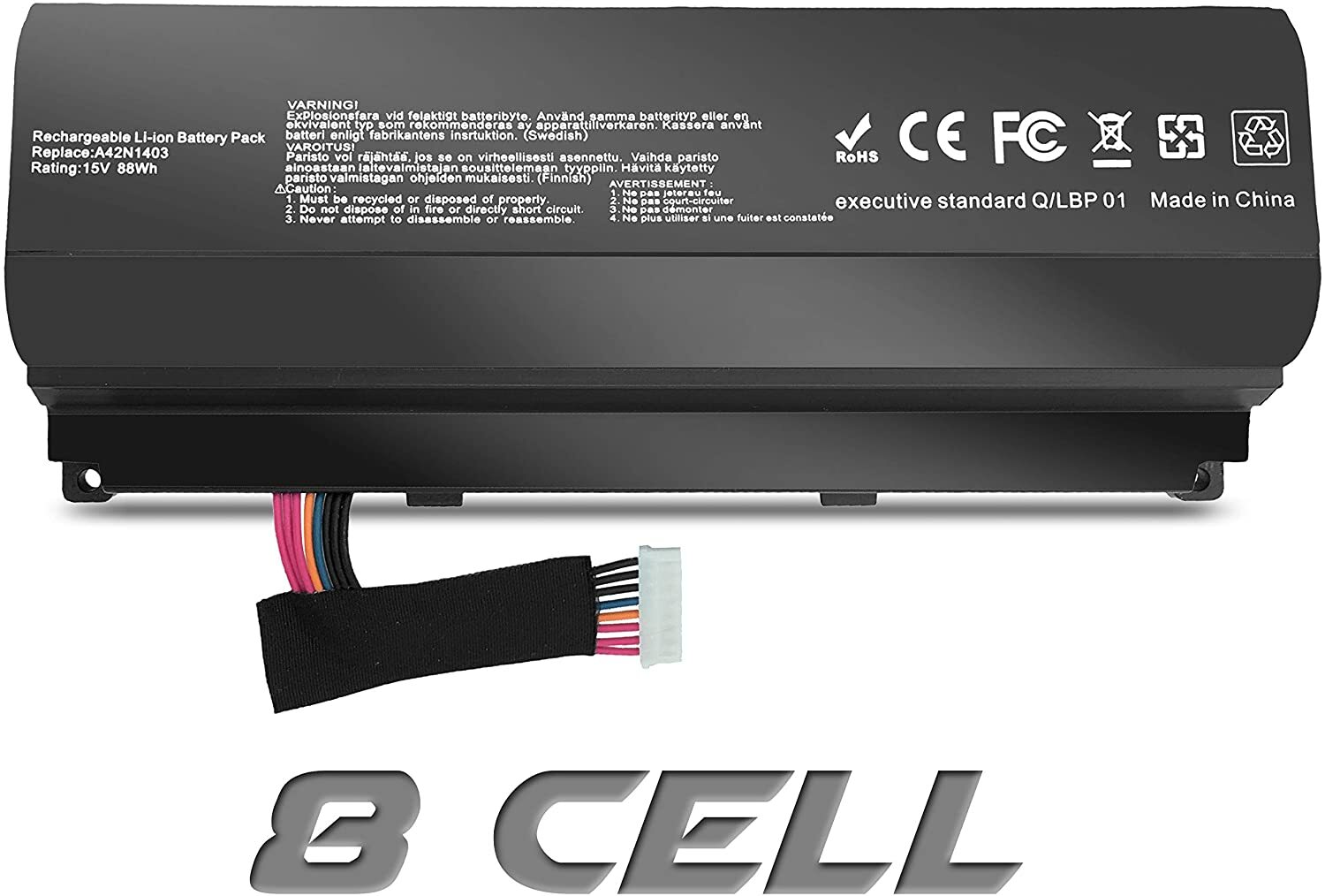 A42LM93 A42N1403 Laptop Battery Replacment for ASUS ROG G751J-BHI7T25 G751JY NEW