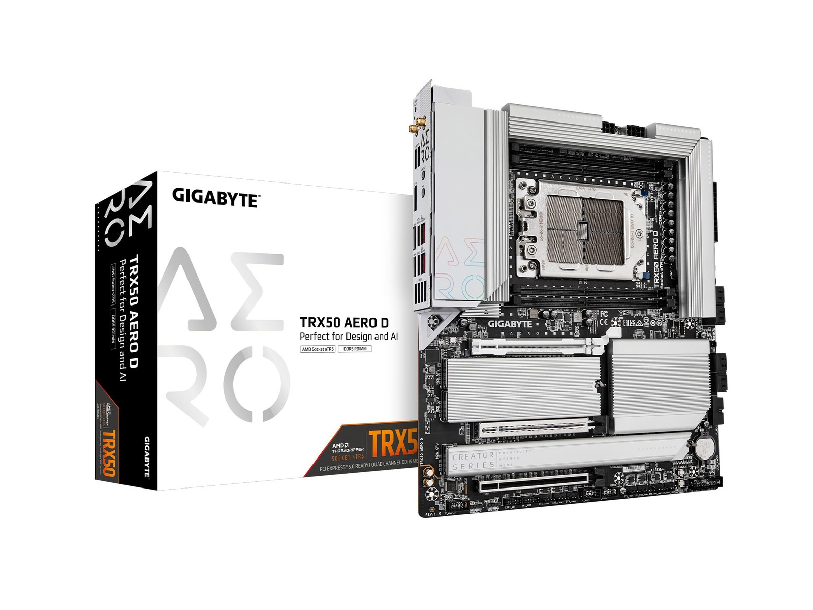 GIGABYTE Ultra Durable TRX50 AI TOP Gaming Desktop Motherboard - AMD TRX50