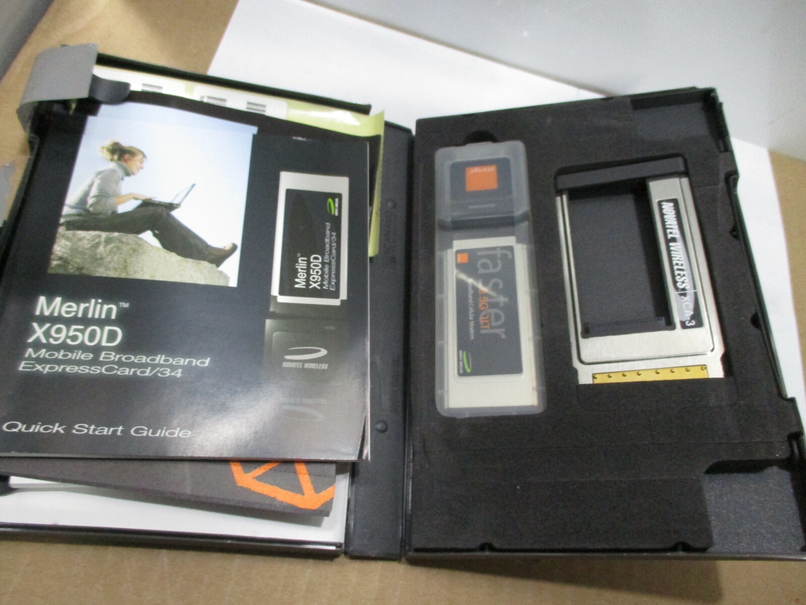 NOVATEL WIRELESS XCA-3 MERLIN X950D MOBILE BROADBAND EXPRESSCARD