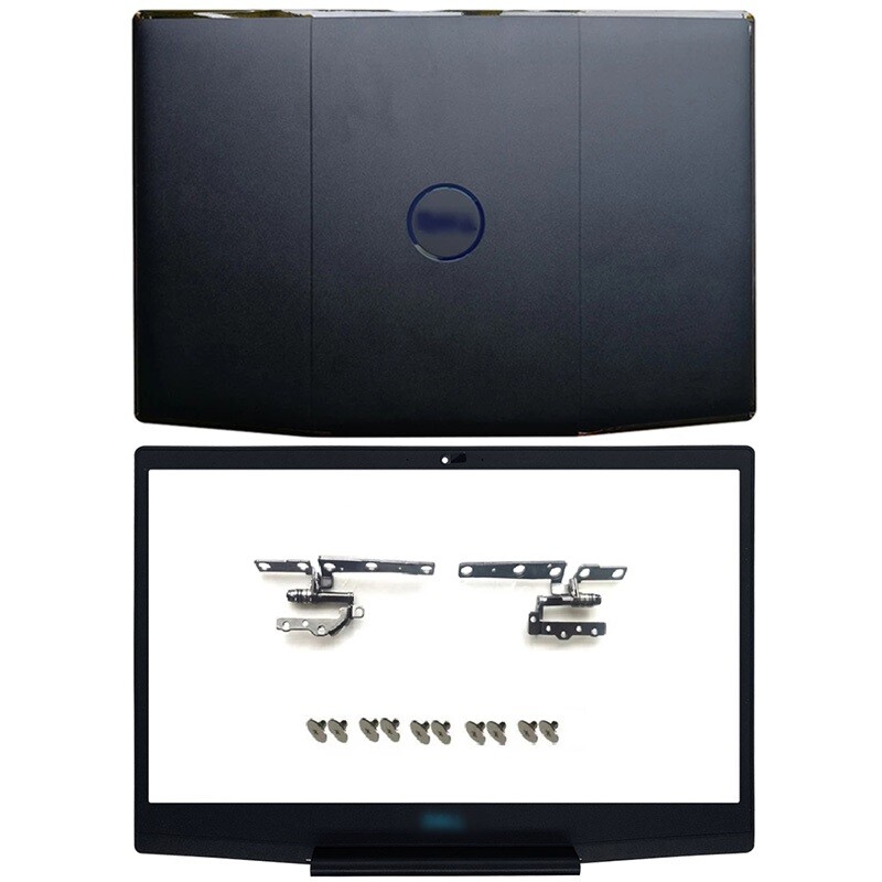 NEW for Dell G3 15 3590 Top Lid LCD Back Cover+Screen Bezel+Hinges+10 Screws 