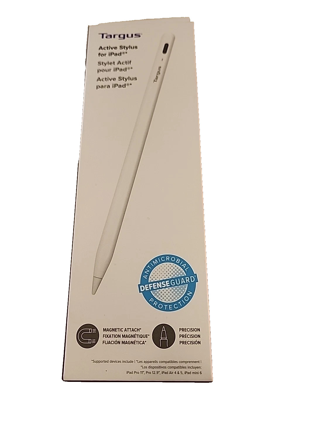 Targus White Active Stylus For iPads 2018 and Later AMM174AMGL
