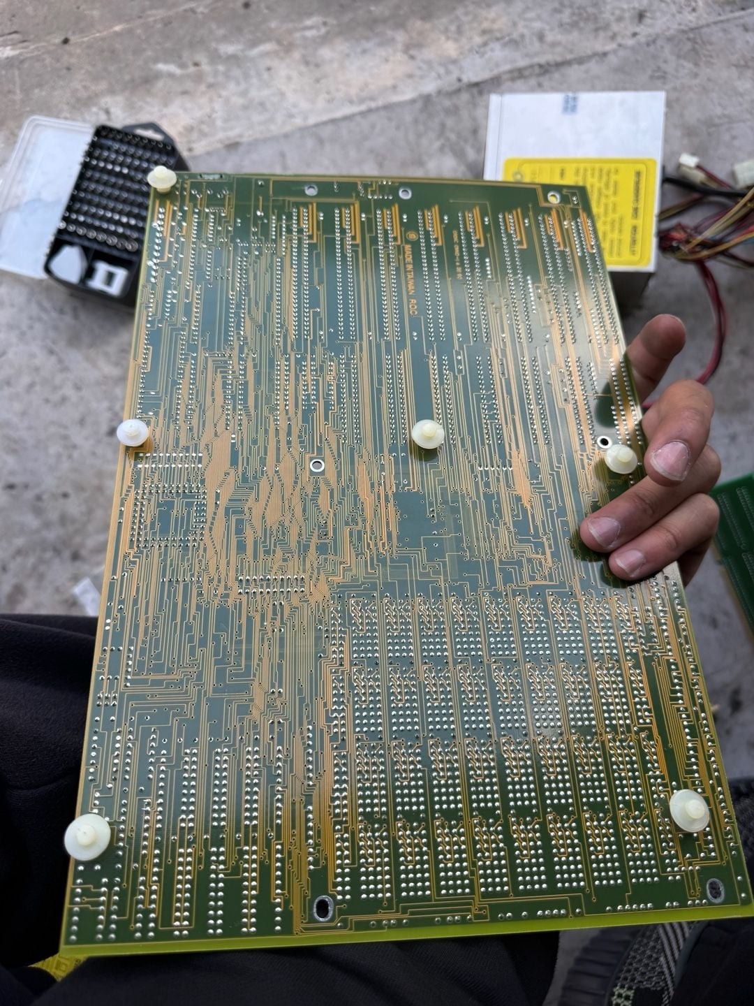 Vintage VLSI AMI ISA Motherboard Circuit Board