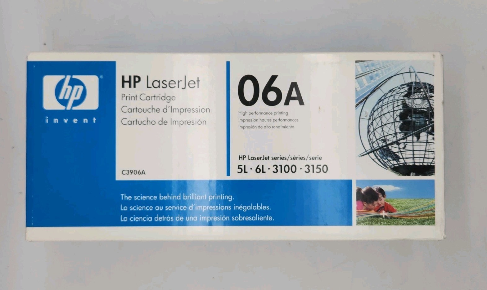 HP Toner Cartridge LaserJet Compatible 06A C3906A Black OEM