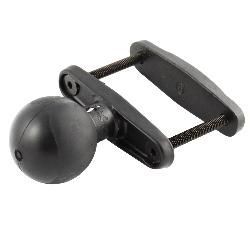 RAM Mounts RAM-D-247U-3 Clamp Base Ball 3 Max Square Post for Posts up to 3 ~E~