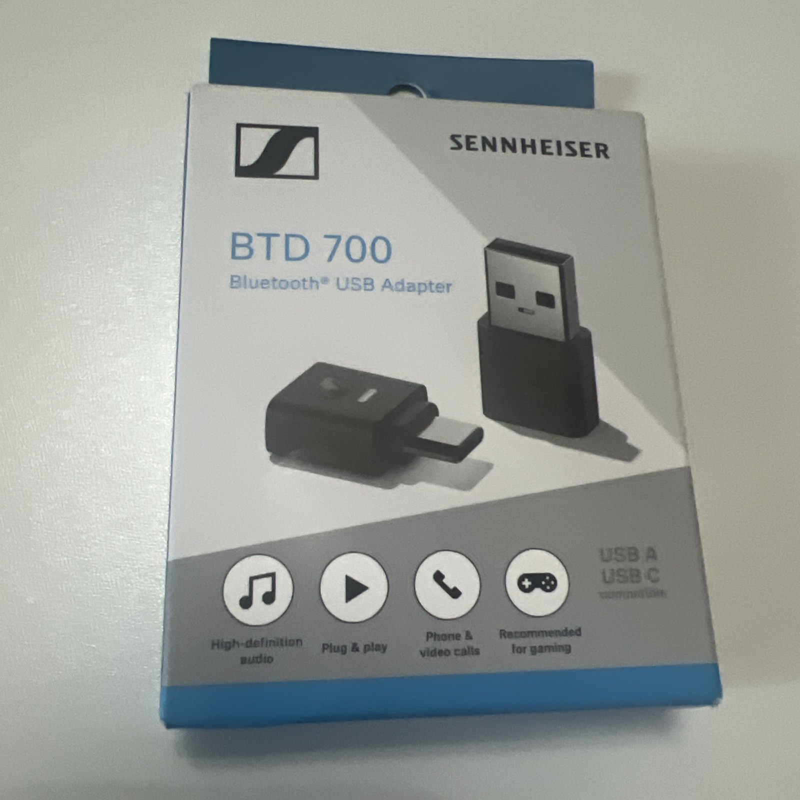 Sennheiser BTD-700 Lossless Bluetooth Adapter Transmitter USB 