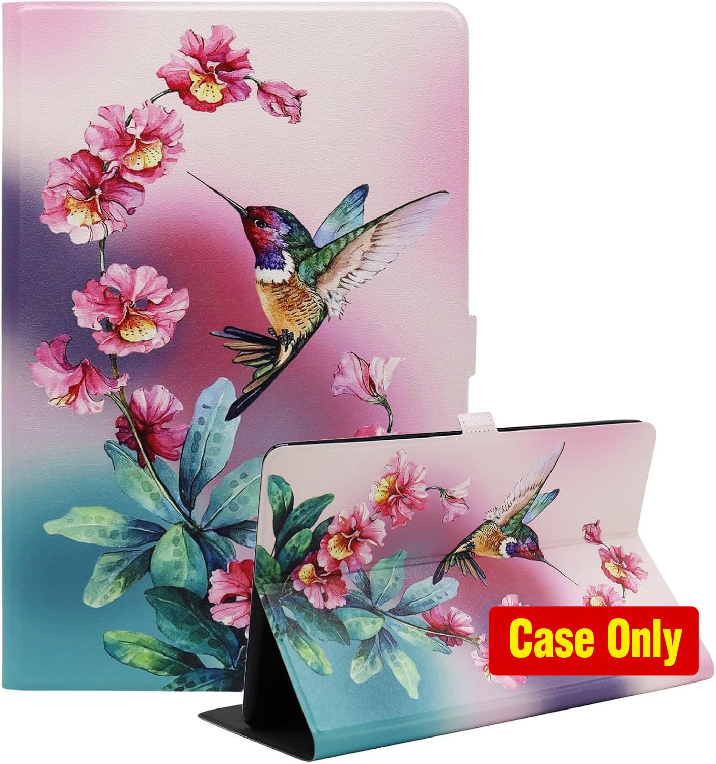 Kindle Fire HD 10 10.1" Tablet Cover with Kickstand - Viclowlpfe Cute Bird Case