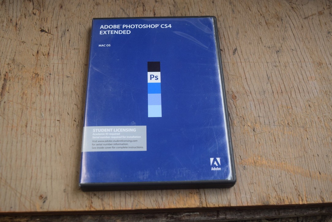 Ad0be Photoshop CS4 Extended Student Edition with Serial Number - Mac OS