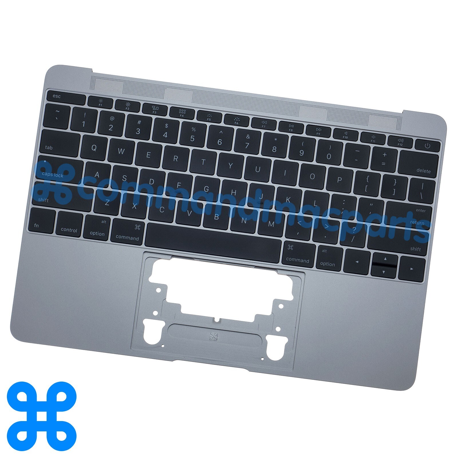 GR_A SPACE GRAY TOP CASE, KEYBOARD - MacBook 12 Retina A1534 Early 2016,Mid 2017