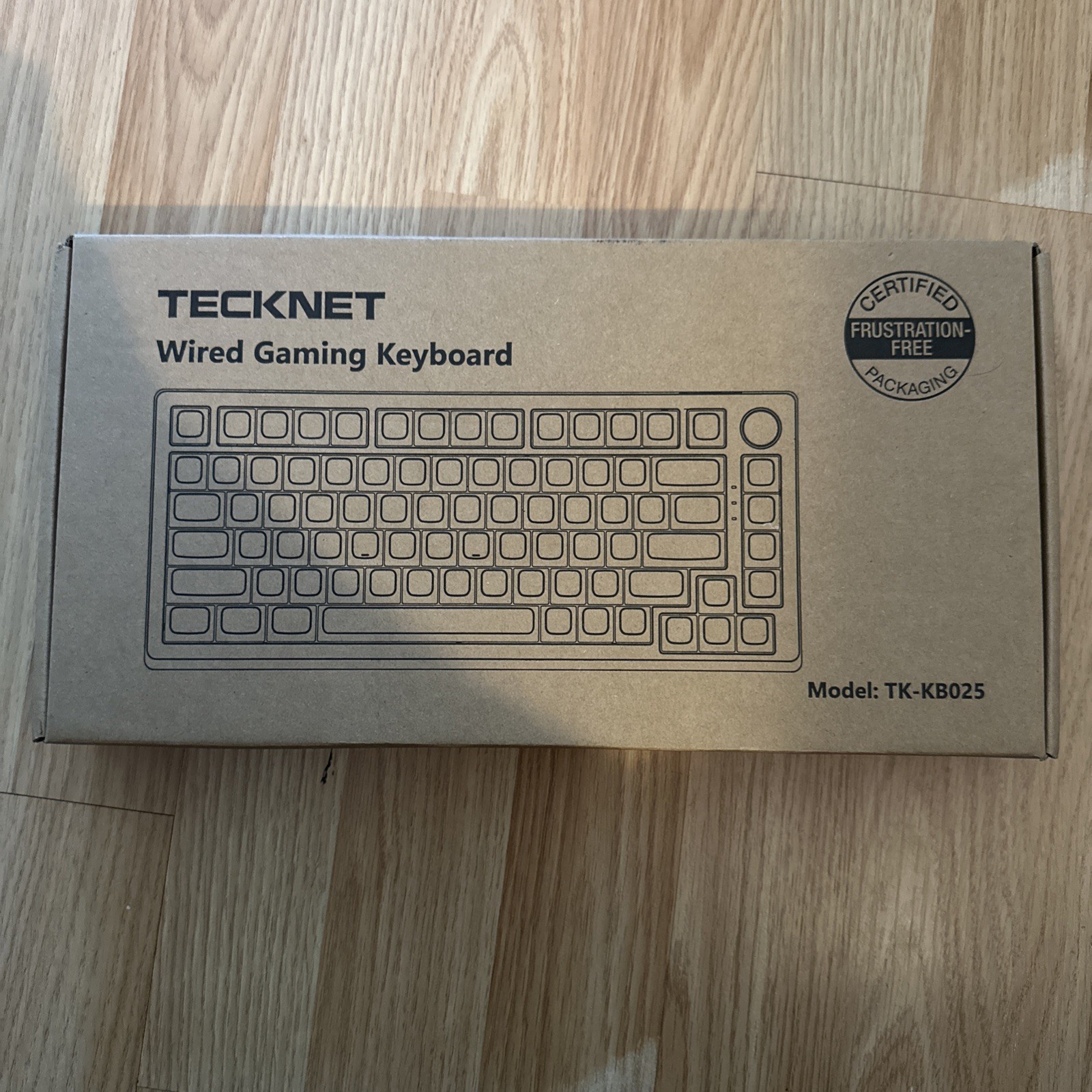 TeckNet TK-KB025 Wired Gaming Keyboard English Layout
