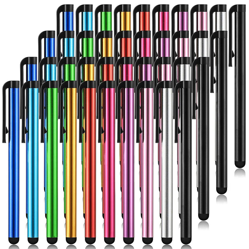40pc Capacitive Touch Screen Stylus Pen Universal For iPhone iPad Samsung Tablet