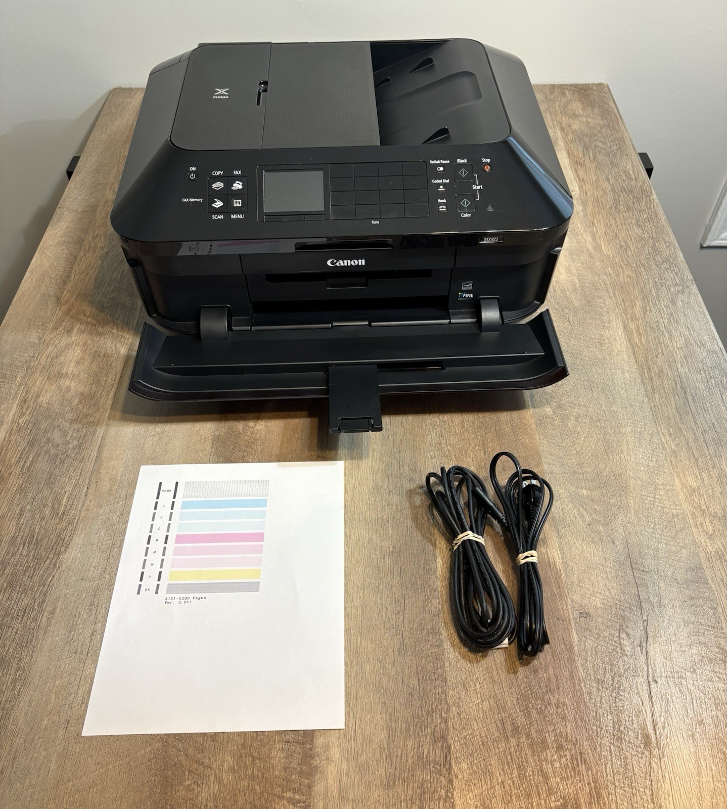 Canon PIXMA MX922 Wireless Office All-in-One Printer - 9600 dpi Color w/ ink