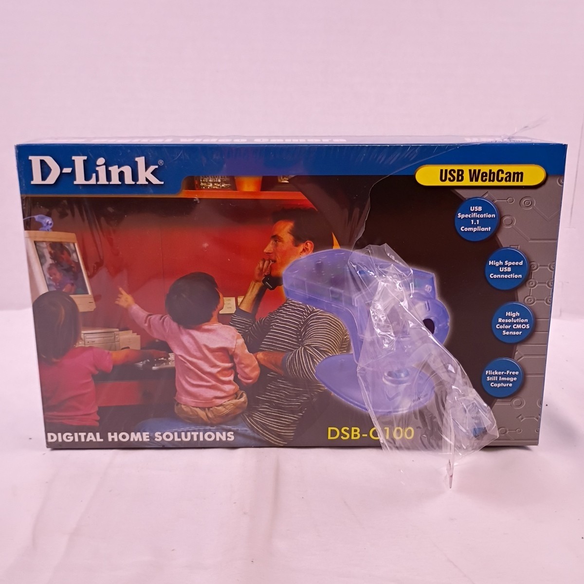  D-Link DSB-C100 USB WebCam Digital Home Solutions New in Box