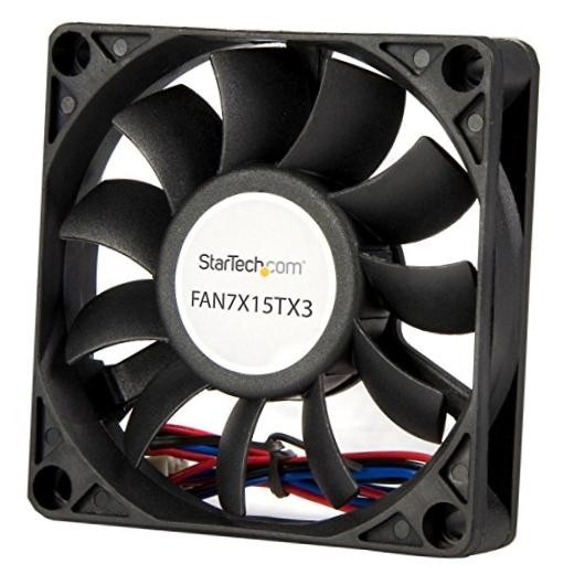 StarTech 70 x 15mm Replacement Ball Bearing Computer Case Fan (FAN7X15TX3)