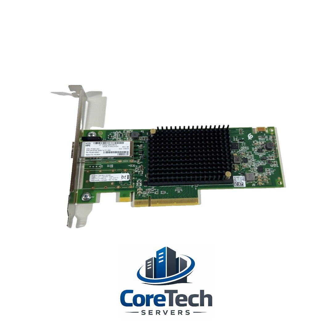 HPE R2J62A SN1610E 32Gb 1-Port FC HBA High Profile Channel Host Bus Adapter