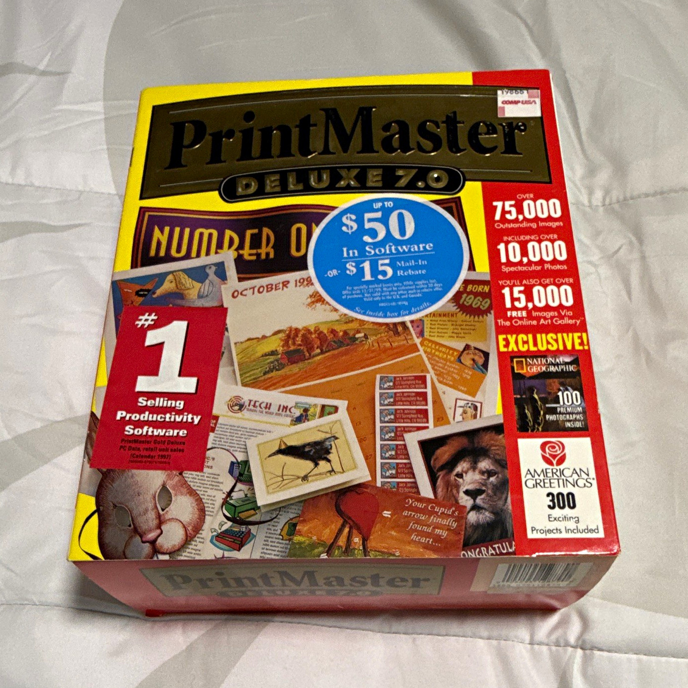 PrintMaster Deluxe 7.0 Mindscape Vintage PC Software Factory Sealed New