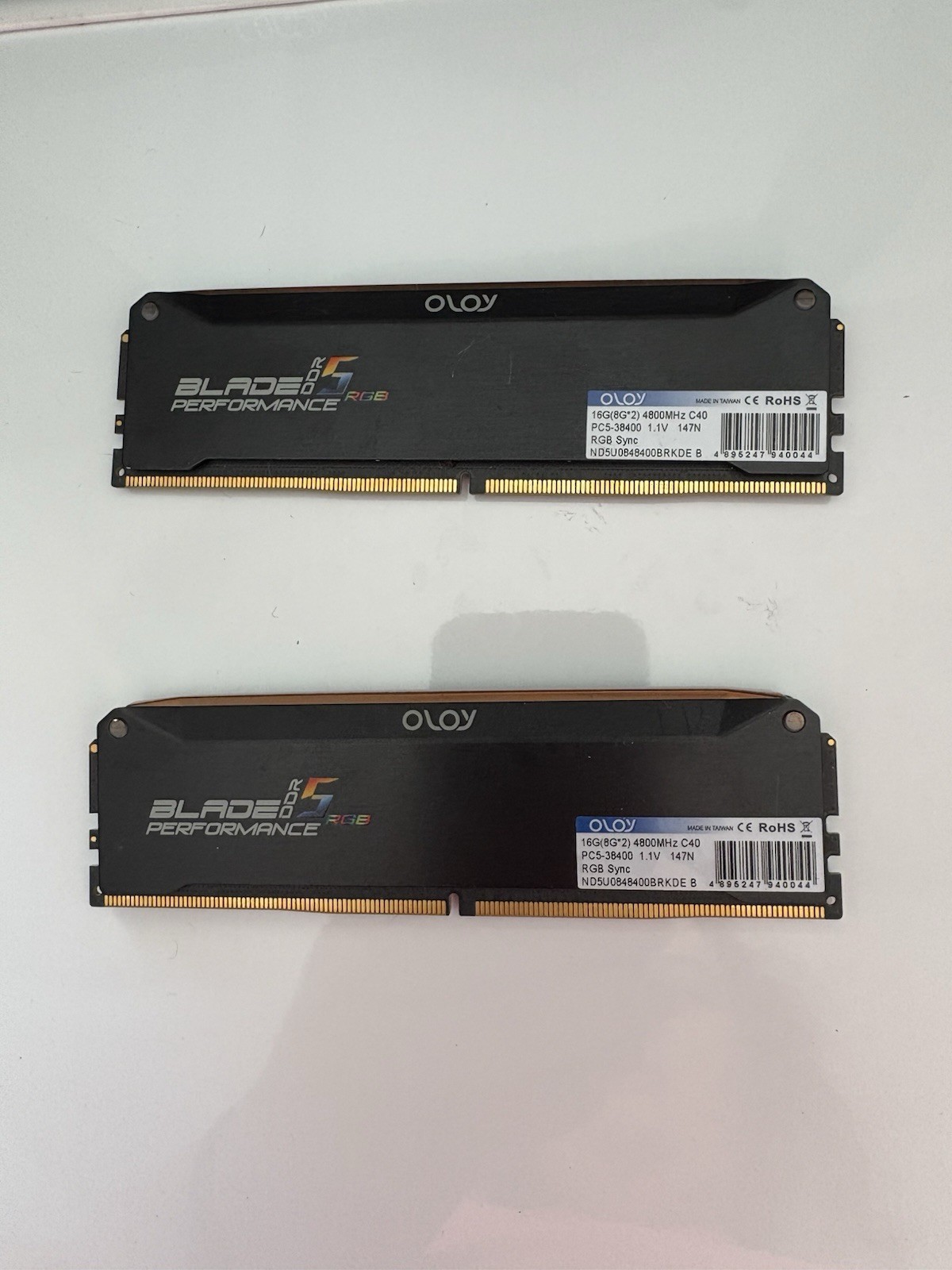 OLOY Blade RGB DDR5 Ram 16 GB (2 8gb)