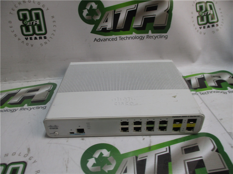 Cisco Catalyst 2960-C Network Switch PoE 4 SFP Ports USB Console Good Condition