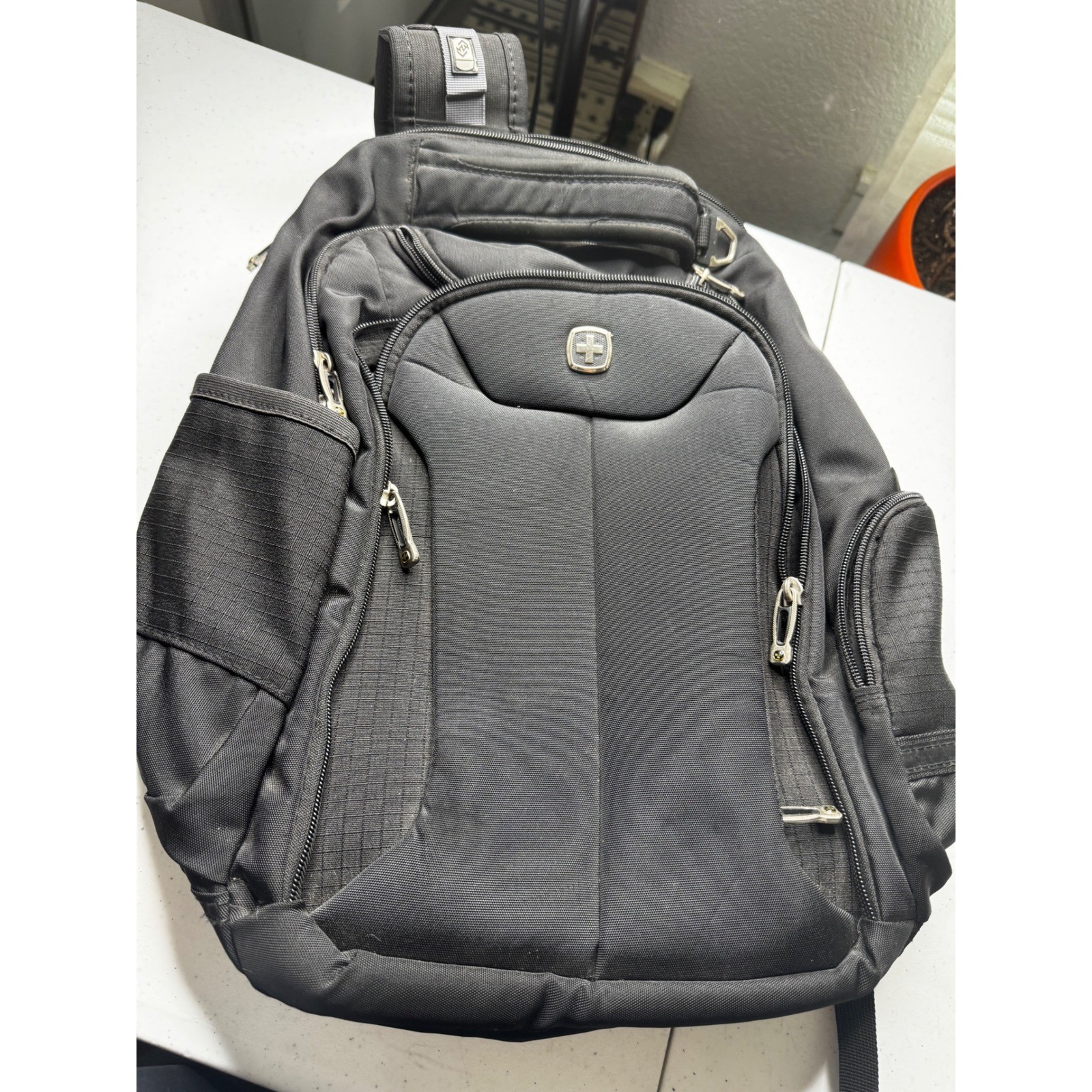SwissGear ScanSmart Laptop Backpack Black Travel Bag Airflow Business School