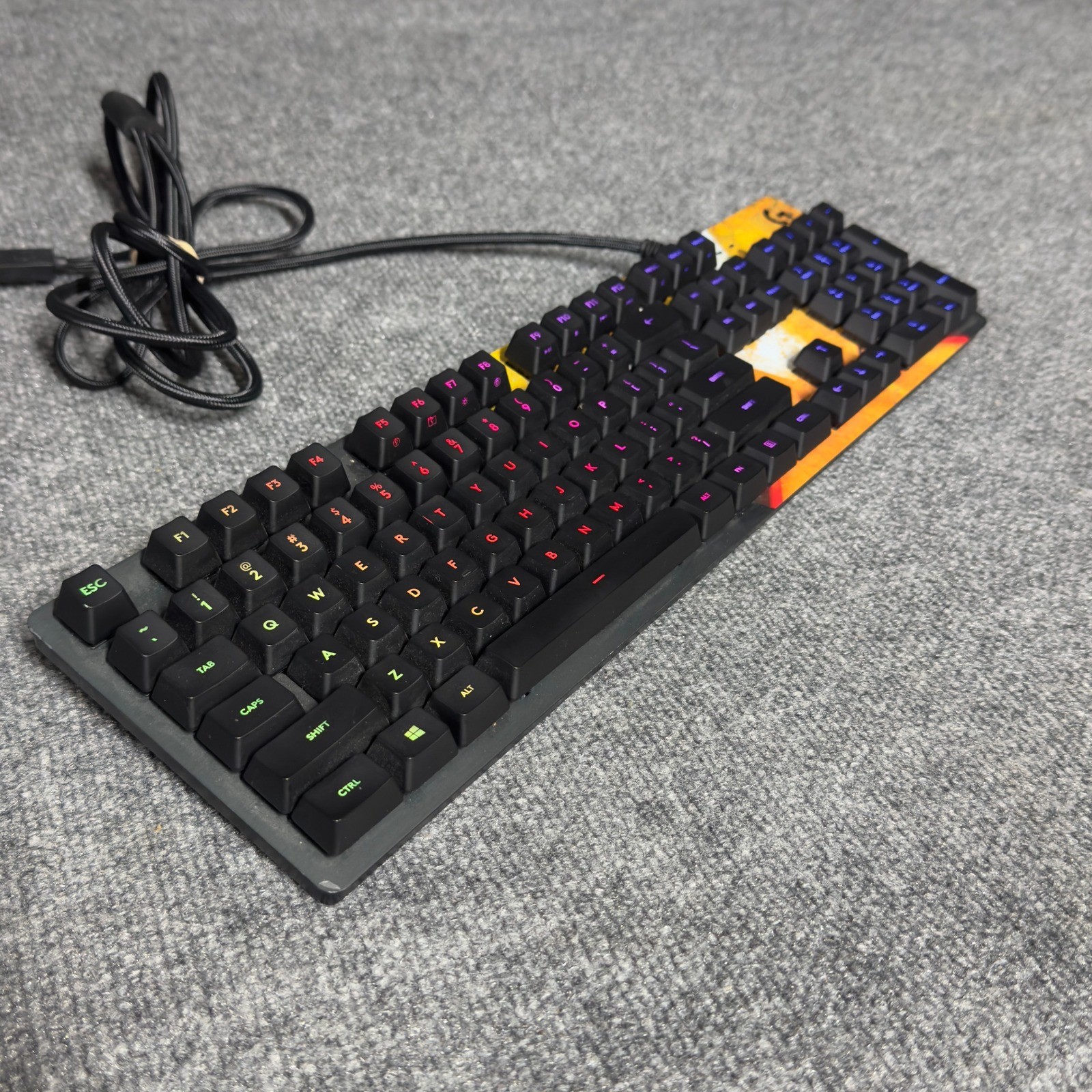Logitech G513 Carbon Tactile RGB Mechanical Gaming Keyboard Y-U0034 TESTED WORKS